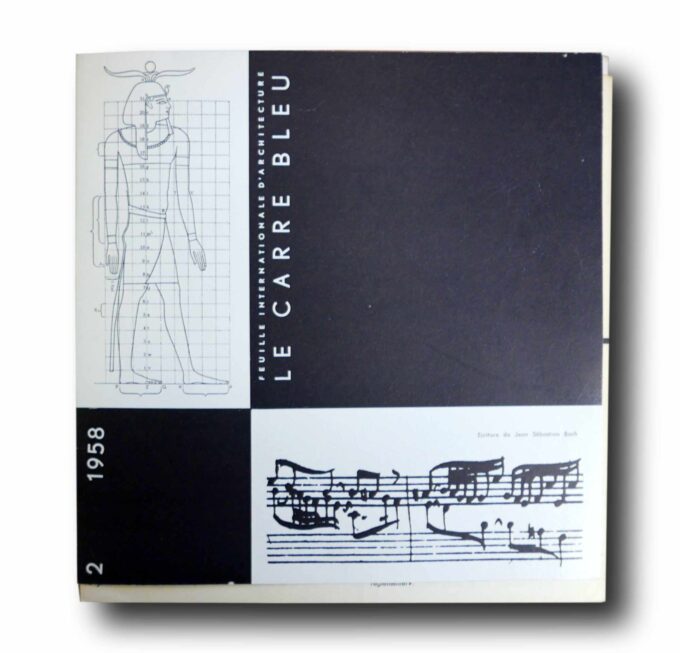 Le-Carre-Bleu-2-1958-kansi Photo showing the book
