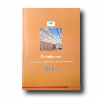 Photo showing the book Puurakenteet STEP 1 & 2