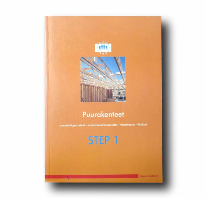 Puurakenteet-Step-1-kansi Photo showing the book Puurakenteet STEP 1 & 2
