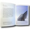 Photo showing a sample spread of the book Thirty Years of Architecture through Four Decades