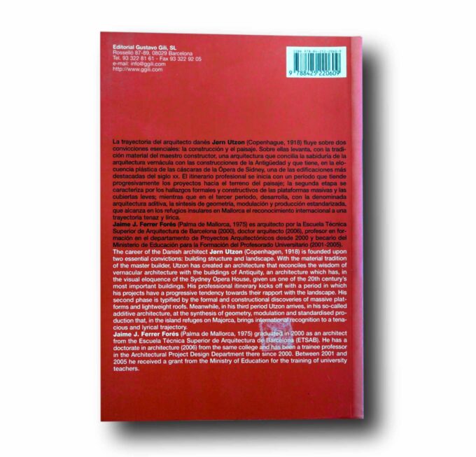 Jorn-Utzon-Obras-y-proyectos-taka Photo showing a sample spread of the book Jørn Utzon. Obras y proyectos – Works and Projects