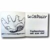 Photo showing a sample spread of the book Le Corbusier: Mise au point
