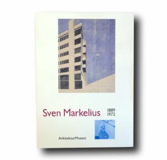 Photo showing the book Sven Markelius 1889–1972