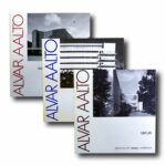 Photo showing the book Alvar Aallon arkkitehtuuria – Architecture by Alvar Aalto