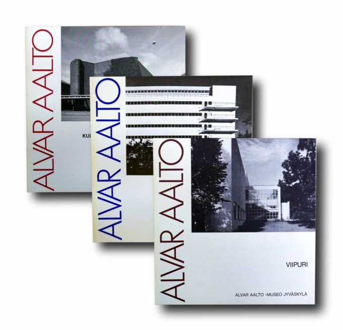 Alvar-Aallon-Arkkitehtuuria Photo showing the book Alvar Aallon arkkitehtuuria – Architecture by Alvar Aalto