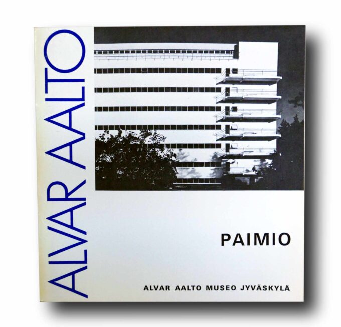 Alvar-Aallon-Arkkitehtuuria-Paimio Photo showing the book