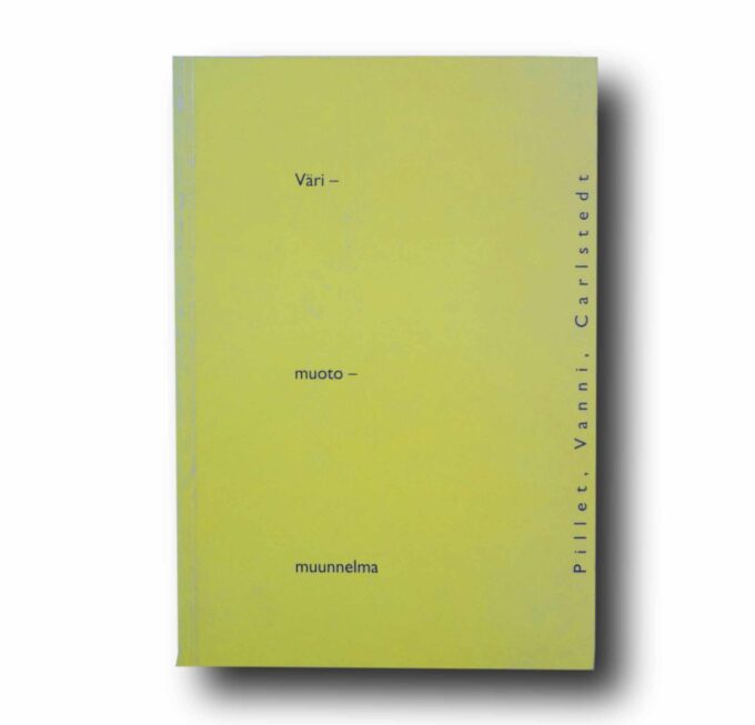 Vari-muoto-muunnelma-kansi Photo showing the book Väri – muoto – muunnelma